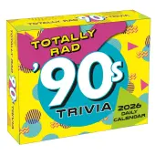 Totally Rad 90s 2026 Desk Calendar