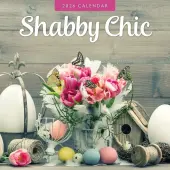 Shabby Chic 2026 Wall Calendar