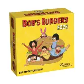 Bobs Burgers 2026 Desk Calendar