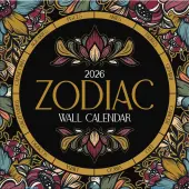 Zodiac 2026 Wall Calendar