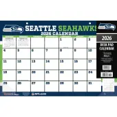 NFL Seattle Seahawks Small 2026 Desk Pad