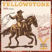 Yellowstone TV 2026 Mini Wall Calendar