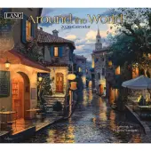 Around the World 2026 Wall Calendar by Evgeny Lushpin