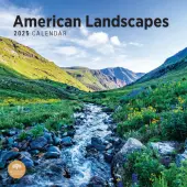 American Landscapes 2025 Wall Calendar