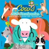 Cows Art 2026 Wall Calendar