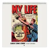 Classic Comic 2026 Wall Calendar