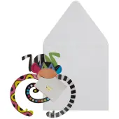 Monkey 3d Blank Card