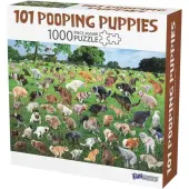 101 Pooping Puppies 1000 Piece Puzzle
