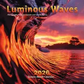 Luminous Waves 2026 Wall Calendar