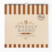 Freshly Baked Bread 2025 Wall Calendar