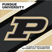 COL Purdue Boilermakers 2025 Wall Calendar