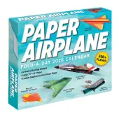 Paper Airplane 2026 Desk Calendar