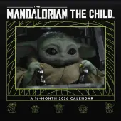 Mandalorian Star Wars 2026 Mini Wall Calendar