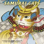 Samurai Cats 2026 Wall Calendar