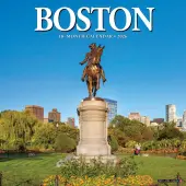 Boston Events 2026 Wall Calendar