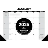 Basic 17x12 2025 Desk Pad