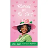 Blessed By the Best Pink 2026 Pocket Planner