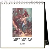 Mermaids 2026 Easel Desk Calendar