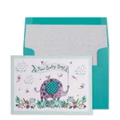 Elephant New Baby Card