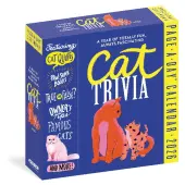 Cat Trivia 2026 Desk Calendar