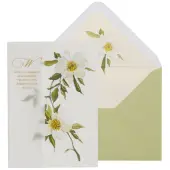 Wild Roses Sympathy Card
