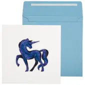 Unicorn Quilling Blank Card