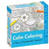 Calm Coloring 2026 Page-a-Day Desk Calendar