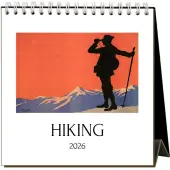 Hiking Nostalgic 2026 Easel Desk Calendar