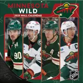 NHL Minnesota Wild 2025 Wall Calendar