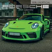 Porsche 2026 Wall Calendar