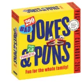 Jokes Puns and Riddles 2026 Desk Calendar