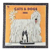 Cats and Dogs 2026 Wall Calendar