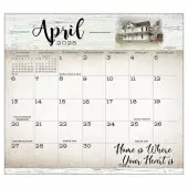Farmhouse 2025 Magnetic Desk Calendar