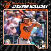 MLB Baltimore Orioles Jackson Holliday 2026 Wall Calendar
