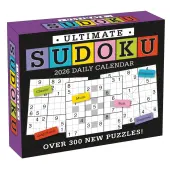 Sudoku Ultimate 2026 Desk Calendar