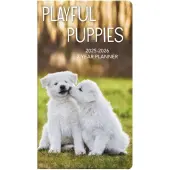 Playful Puppies 2 Year 2025 Pocket Planner