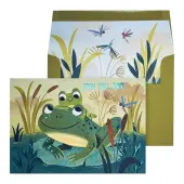 Cherished Moments Father's Day Card with Frog Design