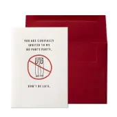 No Party Pants Valentine's Day Card