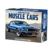 American Muscle Cars 2026 Desk Calendar