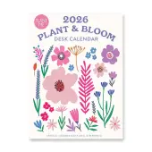 Botanical Bliss Plant and Bloom 2026 Desk Calendar