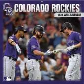 MLB Colorado Rockies 2025 Wall Calendar