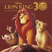Disney Lion King 30th Anniversary 2025 Wall Calendar