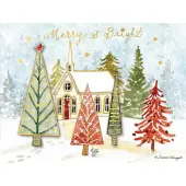 Merry and Bright Luxe Christmas Cards