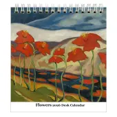 Flowers 2026 Easel Desk Calendar