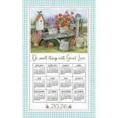 Blue Wagon 2026 Calendar Towel