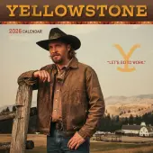 Yellowstone TV 2026 Wall Calendar