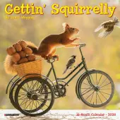 Gettin Squirrelly 2026 Mini Wall Calendar