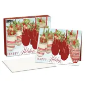 Snow and Cocoa by Nicole Tamarin Boxed Christmas Cards