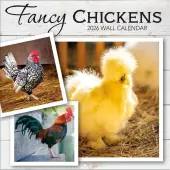Fancy Chickens Photo 2026 Wall Calendar
