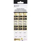 Pastel Purple Reminder Stickers